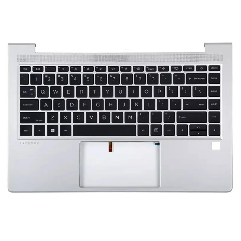 US PalmRest&Keyboard For HP ProBook 440 G9 445 G9 N01287-001 with backlit Silver