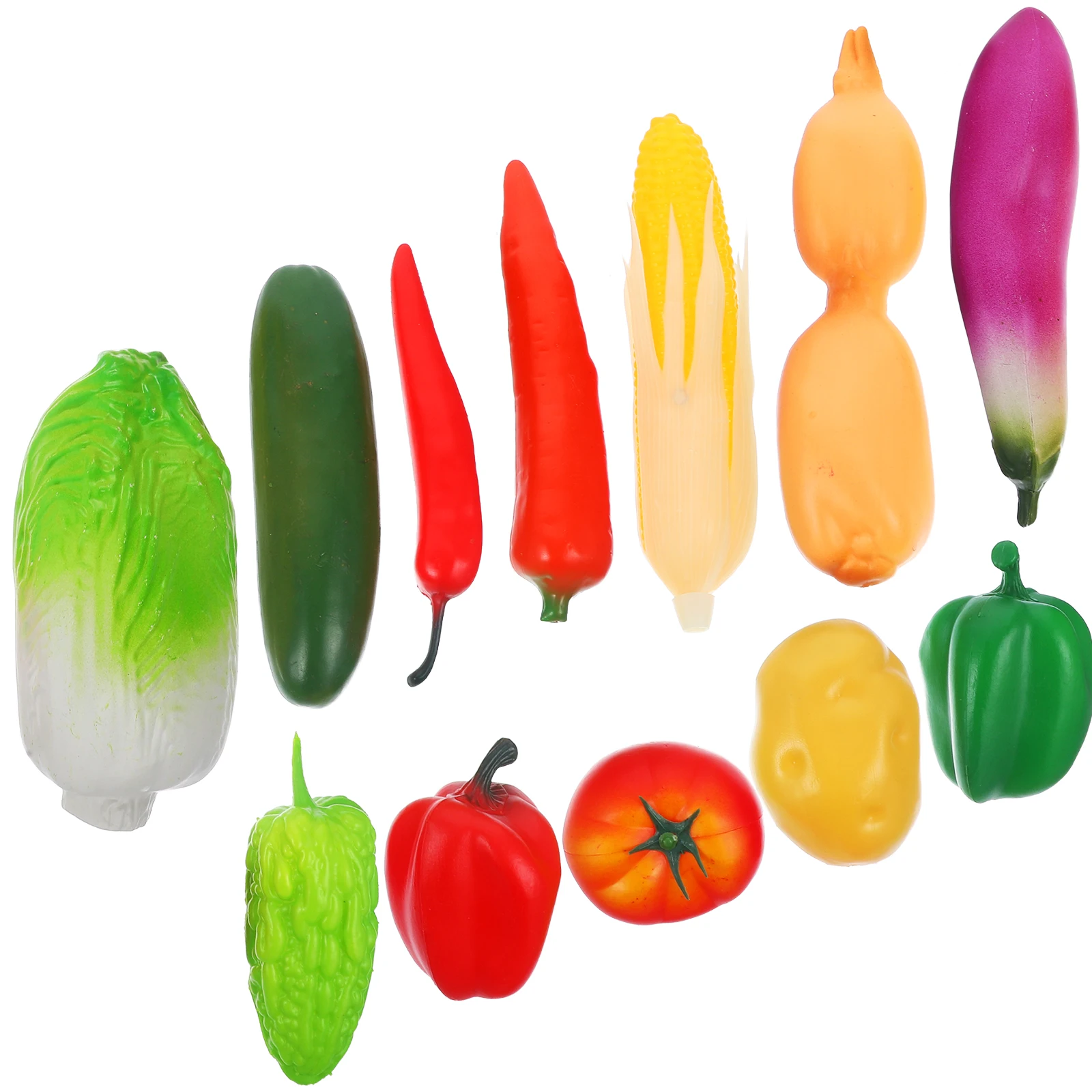 

Fake Simulated Vegetable Teaching Aids Faux Plant Artificial Vegetables Realistic Decorate Simulation Child