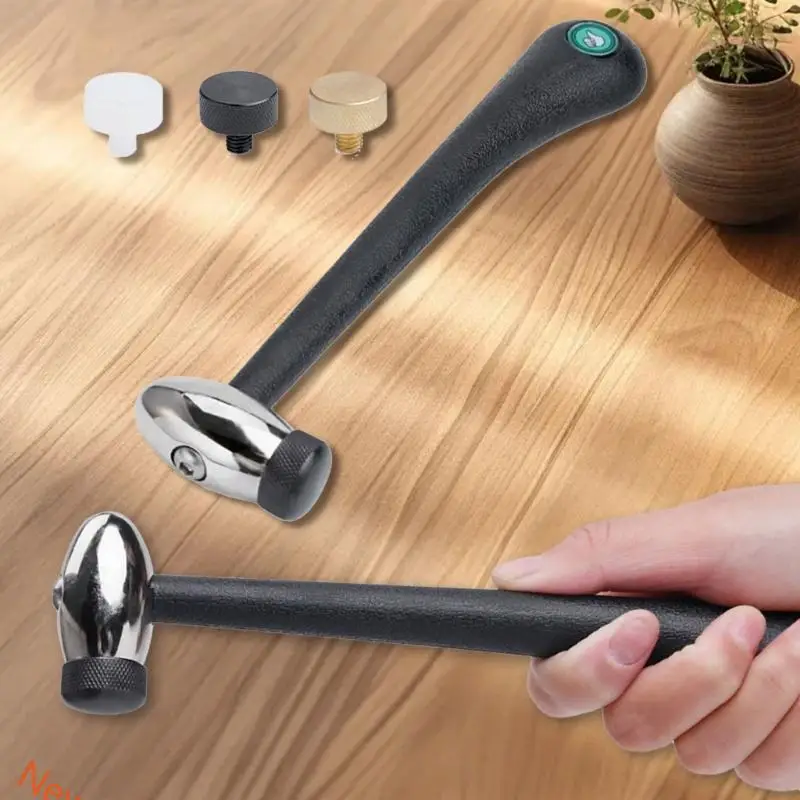 

Металлообрабатывающий молоток из нержавеющей стали незаменимый инструмент для ювелиров и ремесленников