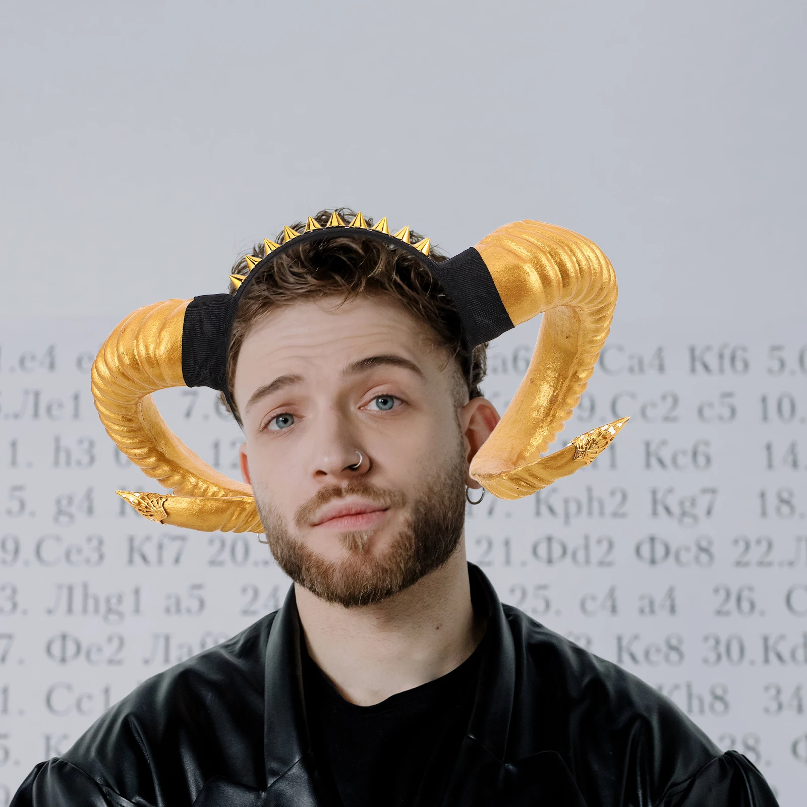 

Halloween Headdress Cosplay Demon Ears Headband Hair Hoop Animal Costume Headbands Headgear