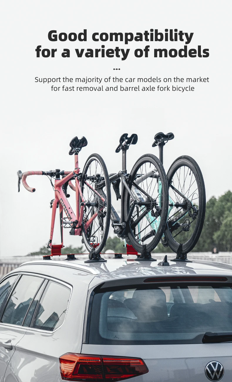 ROCKBROS Fahrrad-Auto-Racks, Fahrrad-Saugnäpfe, Dachträger, Fahrraddachhalter, schnelle Installation, MTB, Mountainbike, Rennrad, Zubehör – Detail 8
