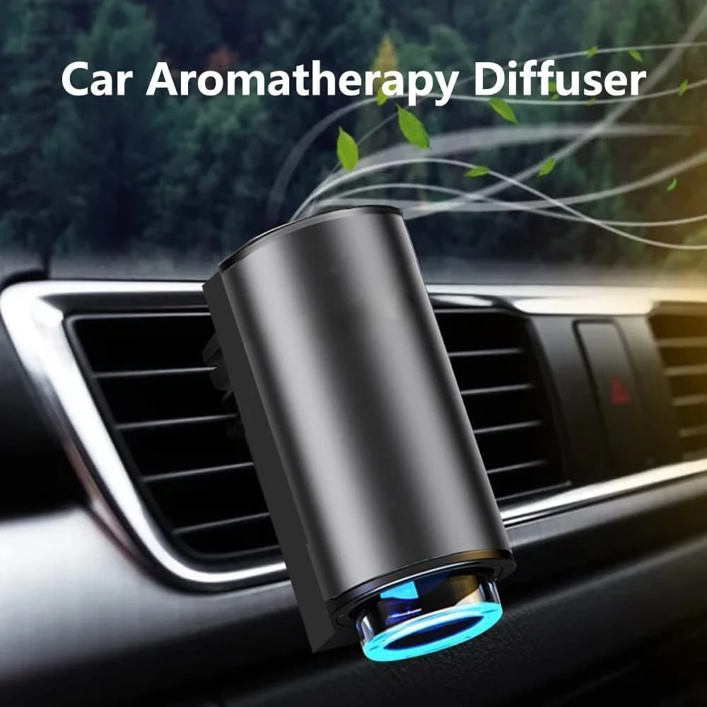 Smart Car Air Freshener With Three Adjustable, Aromatizante para Carro Inteligente Intelligent Car  (Diffuser+3pcs men's)