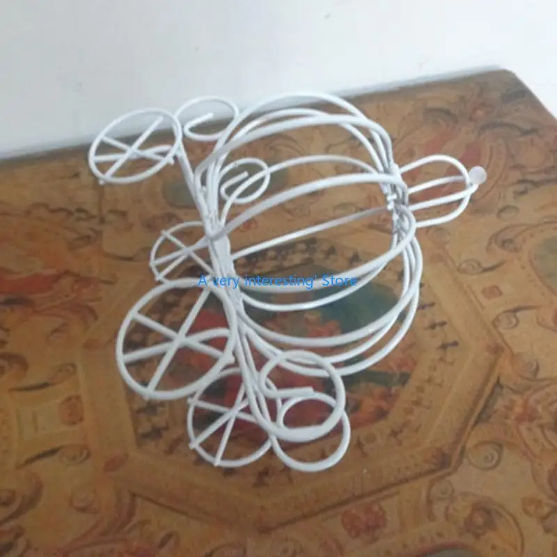 

Pack Of 4 White Iron Wedding Candy Containers Holder Box Carriage U6XC