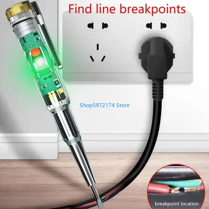 Y3NB Non Contact Tester Pen Electrical Tools Electrical Tester Induction Testing Tool Dual Colors LED Light