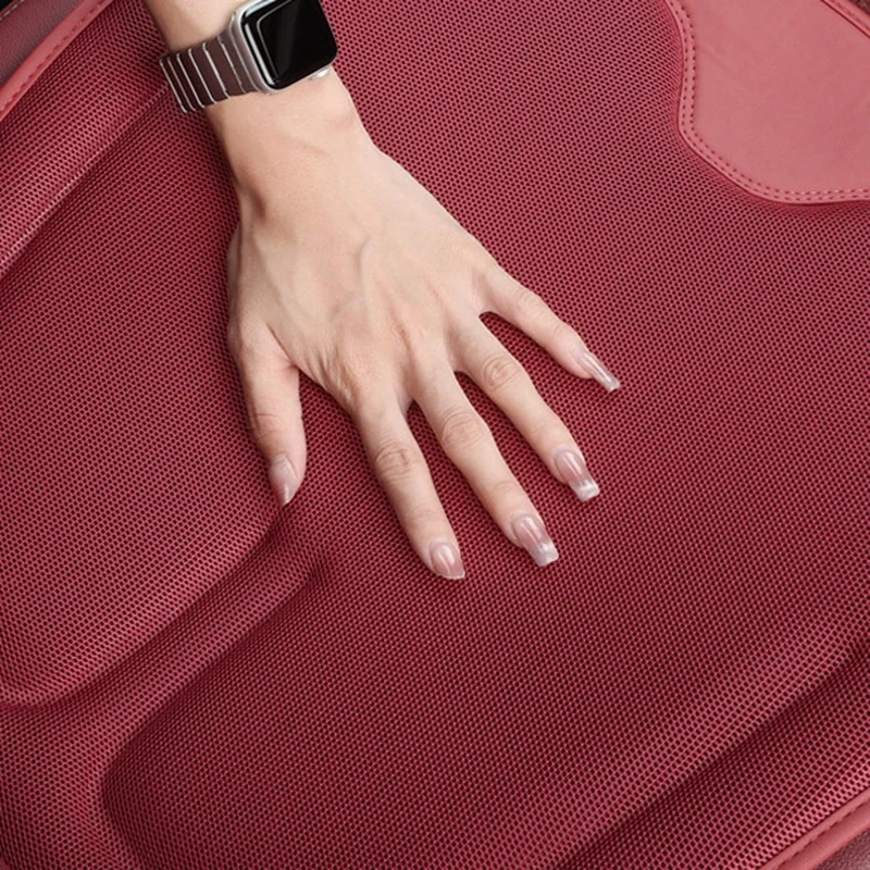 وسادة مقعد تبريد جل السيارة ثلاثية الأبعاد على شكل قرص العسل رائعة وقابلة للتنفس من الحرير الجليدي الرائع للسيارة والمكتب المنزلي وسادة كرسي ملحقات السيارة