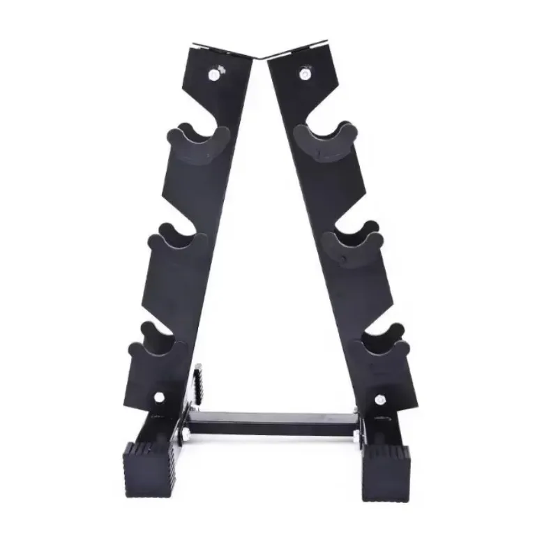 Fitness Equipment Adjustable Hexagonal Dumbbell Rack A Vertical Dumbbell Rack 6 Dumbbell Storage Rack Home Placement Stand