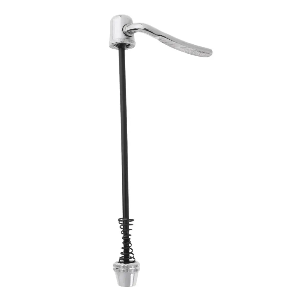 

165mm/6.5inch Steel Quick Release Skewer Bolt Lever for Indoor Bike Bicycle Trainer Boke Bicycle Cycling Back Rear Wheel Tires