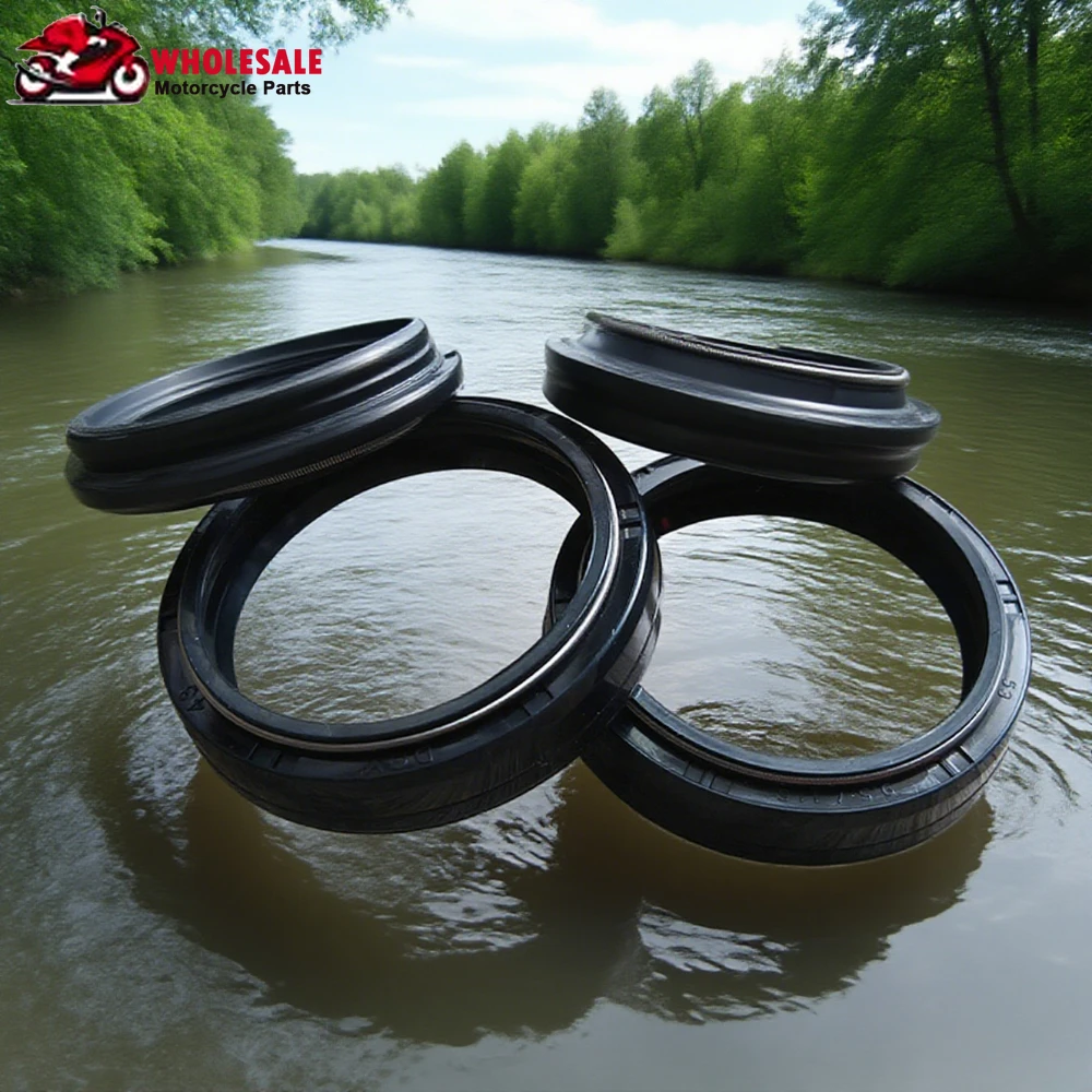 

2/4/8/16pc 41x53x8/10.5 Front Fork Dust Seal Oil Seal For SUZUKI DR650 DR650S GSX650F DEPO GSX650 SV650 SV650S ABS SV GSX DR 650
