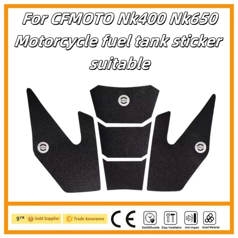 

Motorcycle Sticker Tank Non Slip Tank Traction Side Pad Protective Decal For CFMOTO Nk400 Nk650