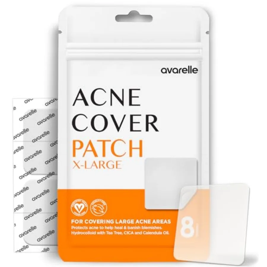 Avarelle XL Acne Cover Patches for Large Pimples