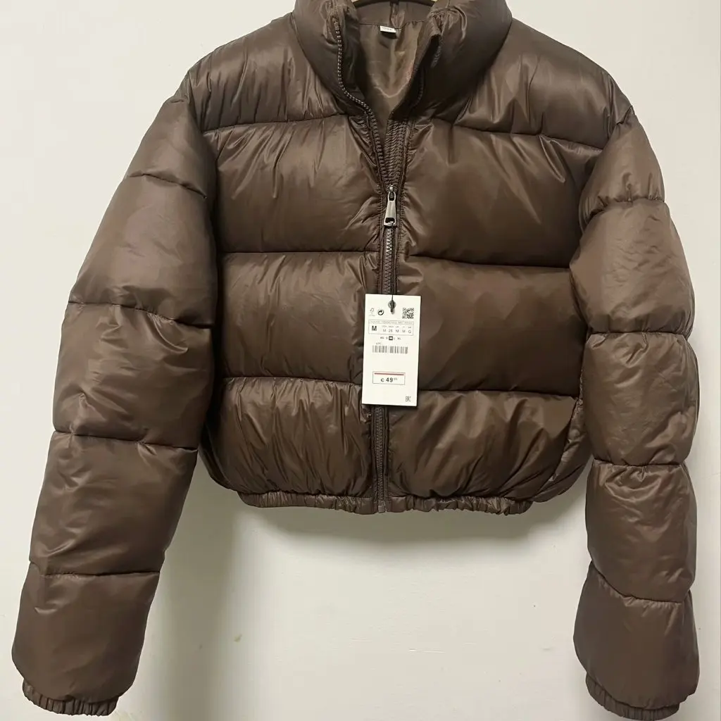 

Женское короткое утолщенное пальто с хлопковой подкладкой и воротником-стойкой, свободное пальто на осень-зиму в европейском и американском стиле