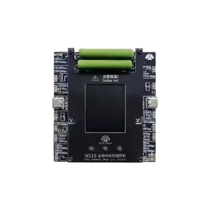 W11S Battery Life Pop Up Tester Fully Automatic 100% Calibrator For iP11-15 Pro Max Battery Repair Tool