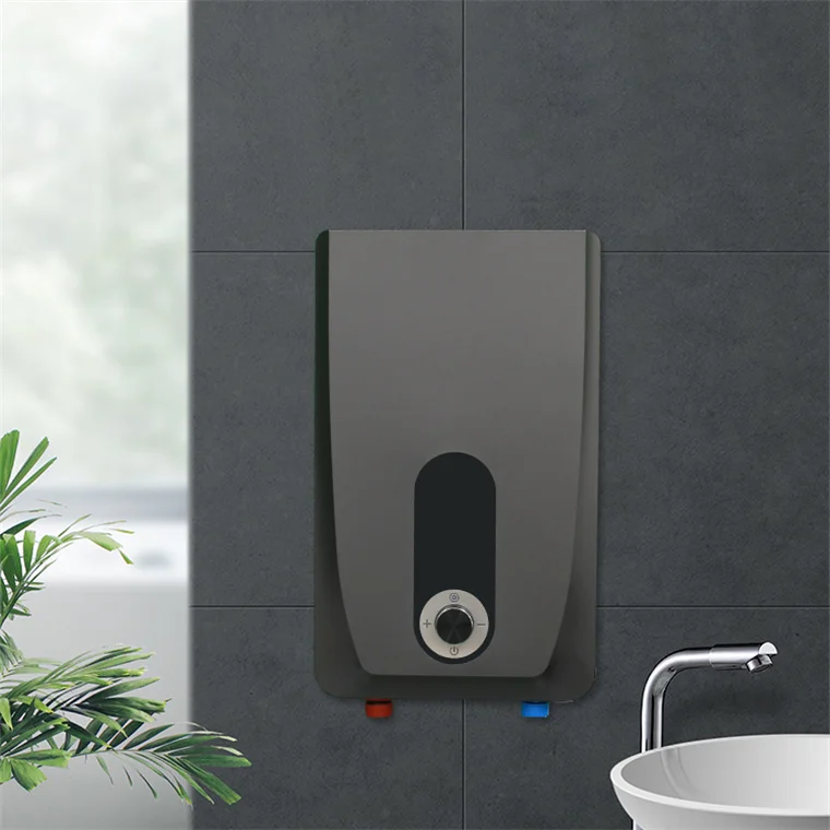 

Energy-Saving Small Portable Induction Tankless Geyser Instant Electric Water Heater For Bathroom Shower