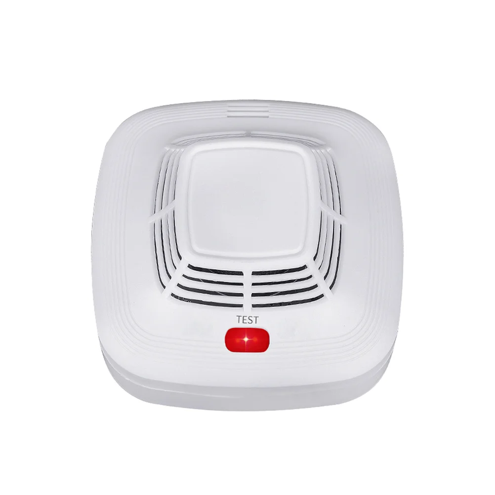 

Smoke Sensitive Stable Independent Alarm Sensor White for Home School Library