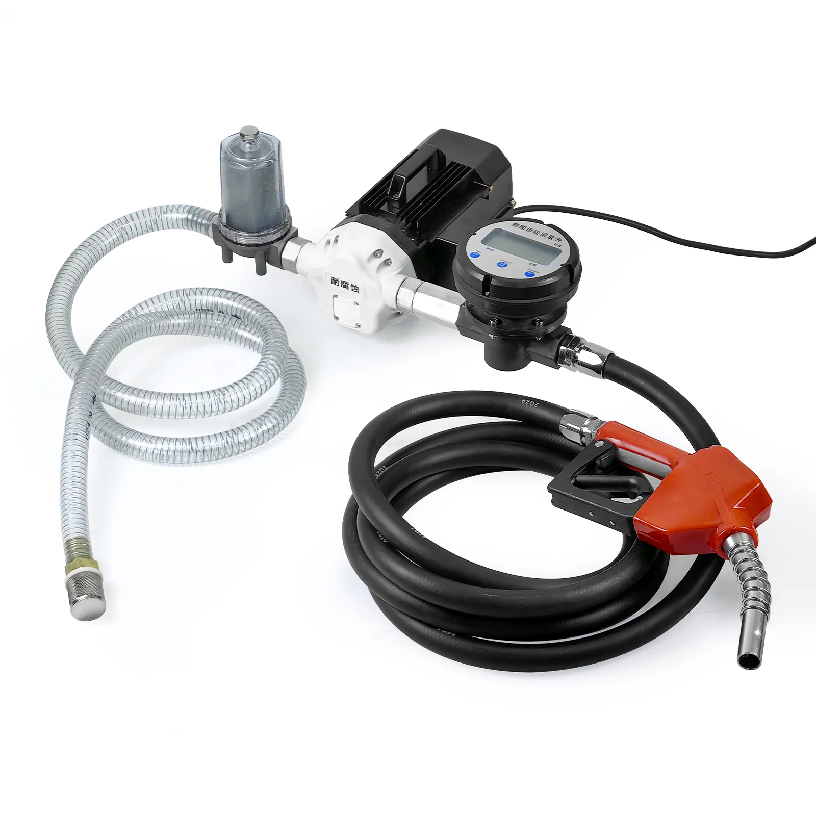 

Customizable 45L/Min 12/24V Low Pressure Automotive Fuel Oil Transfer Pump Pistole Complete Kit With OEM Bomba