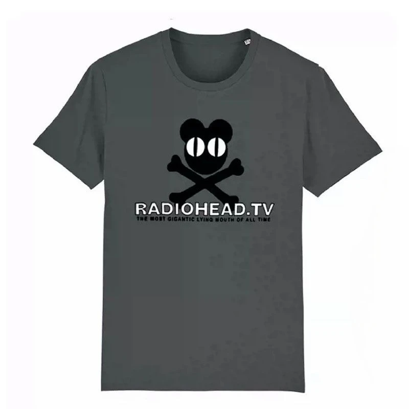 

Radiohead Rock Band Britannique Винтажная футболка High Street À Manches Courtes Et Col Rond Pour Hommes Et Femmes