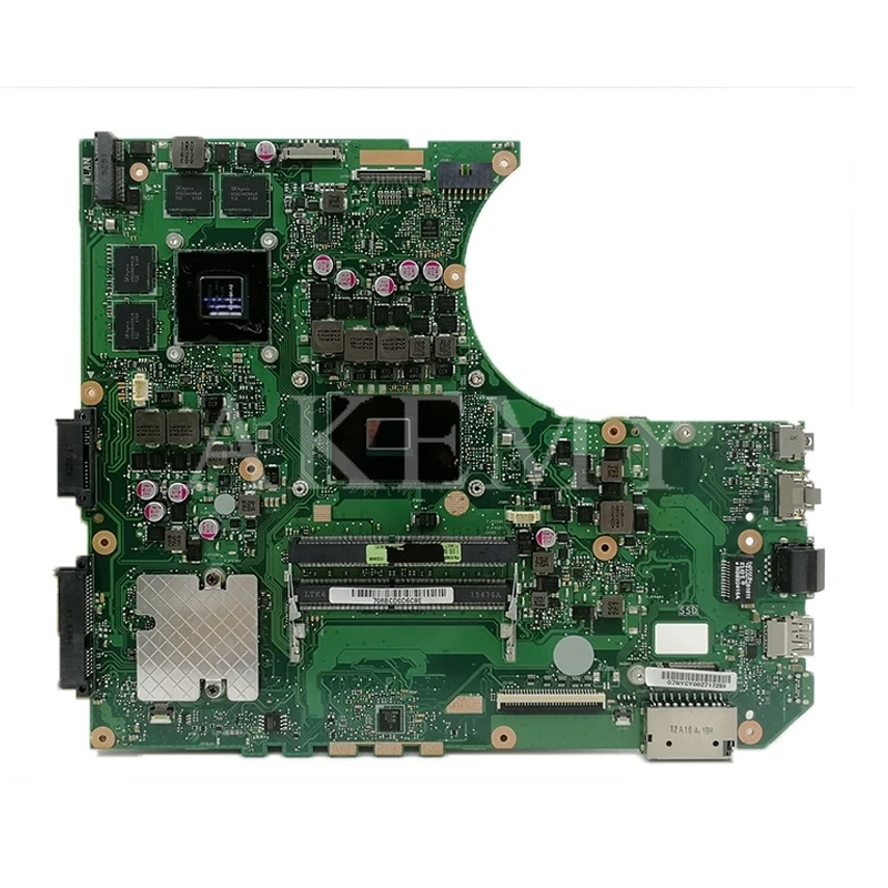 สําหรับ ASUS ประสิทธิภาพสูงเมนบอร์ด N552V แล็ปท็อป N552 N552VW CPU i3 i5 i7 GTX950M 100% ทดสอบ