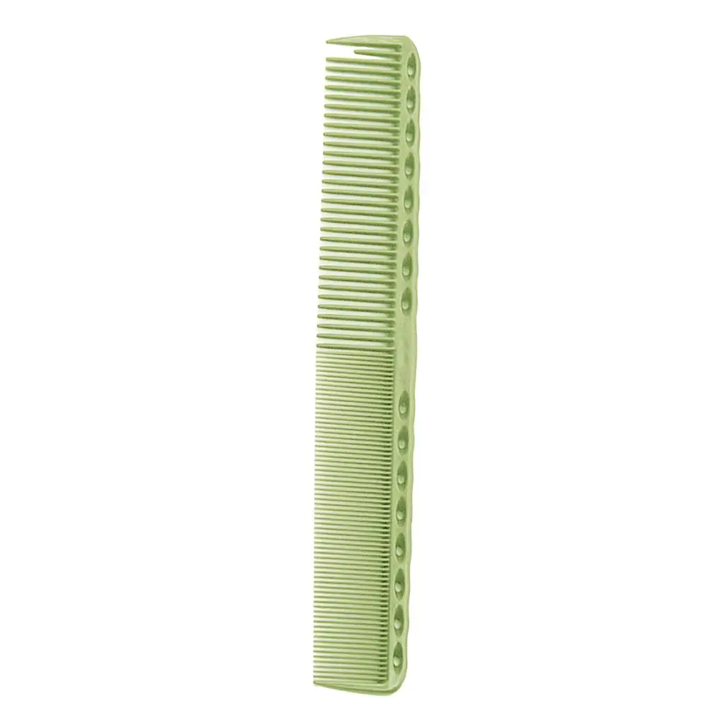 Professional Hair Styling Salon Hairdressing Comb , Green, 19x3x0.5cm