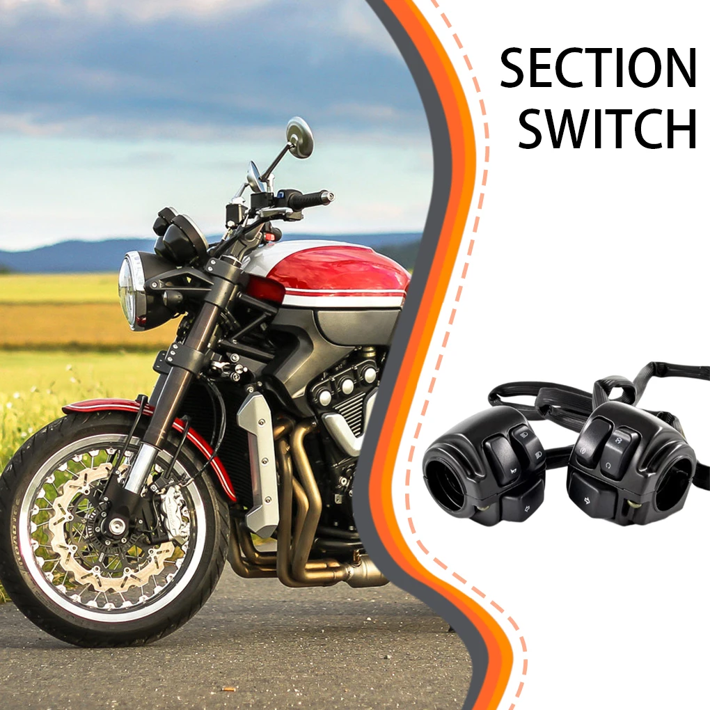 

1 пара переключателей на руле мотоцикла, детали переключателя на руле, автоцикл