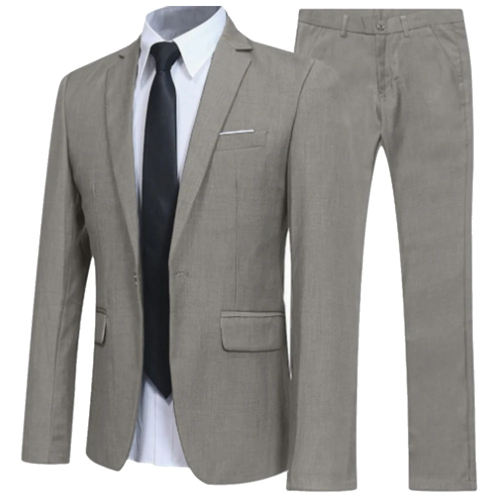 Freizeitanzug, Herrenhose, täglicher Gebrauch, alle Jahreszeiten, brandneu, Zuhause, Pendeln, lange Ärmel, Polyesterstoff, leichter Stretch