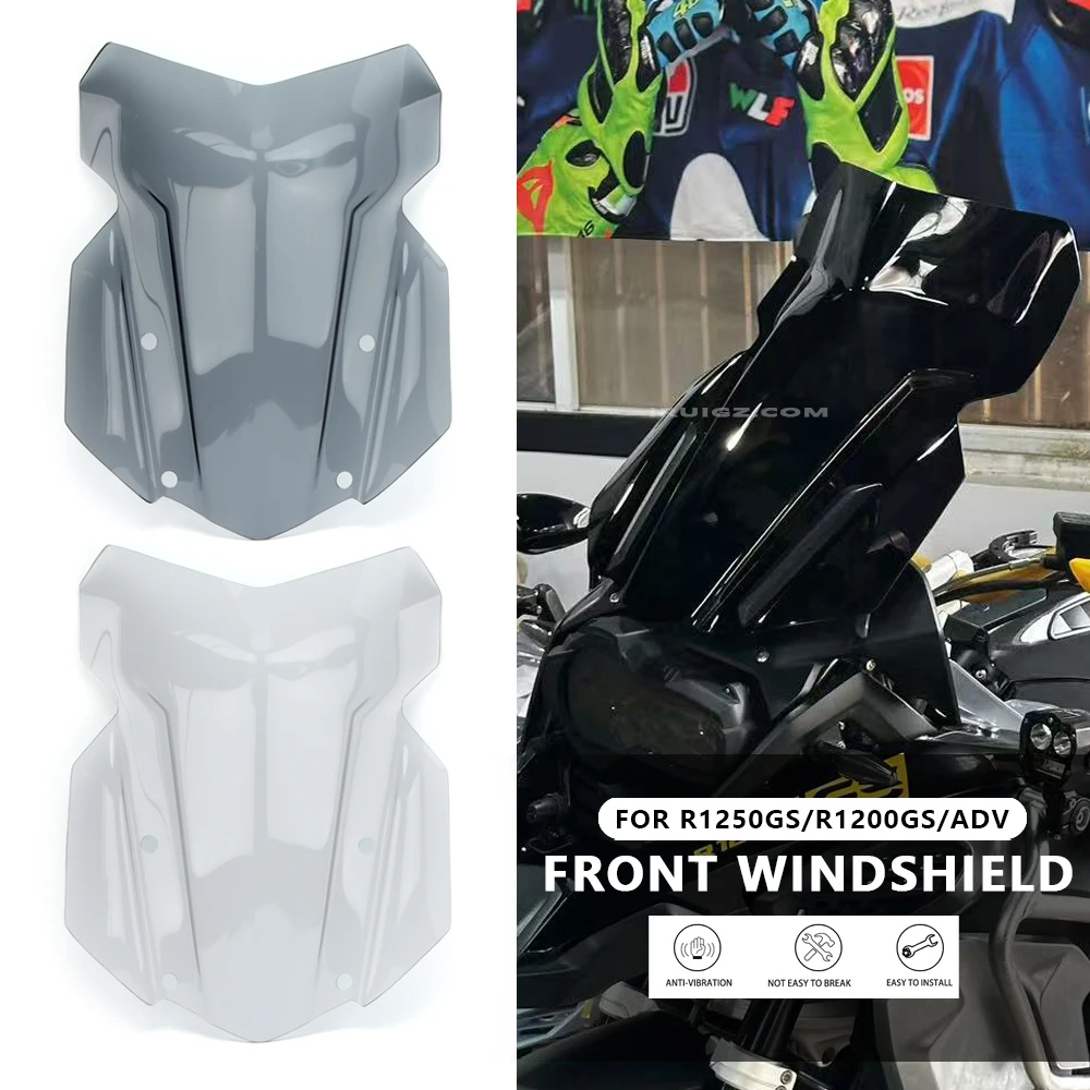 

Motorcycle R1200GS R1250GS Windscreen Windshield For BMW R1200GS LC ADV GS1250 Adventure Wind Shield Screen Protector 2014-2025