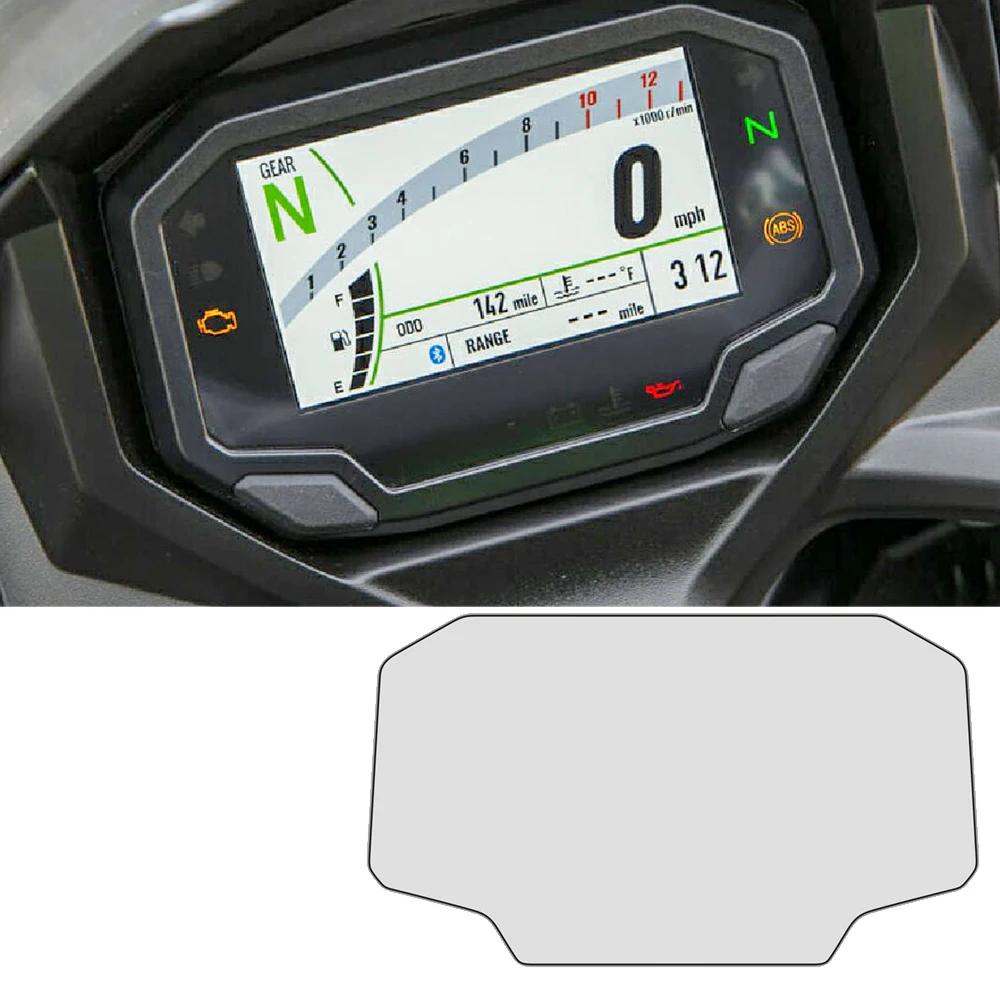 

Z650 Z900 2020 2021 2022 2023 для Kawasaki Ninja 650 Z650 Z900 2020 2021 2022 2023 мотоциклетный экран с царапинами и кластером приборной панели P