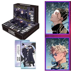 Jujutsu Kaisen Ryomen Sukuna Card Itadori Yuji Fushiguro Megumi Satoru Gojo Collectible Anime Cards Children Toy Gifts