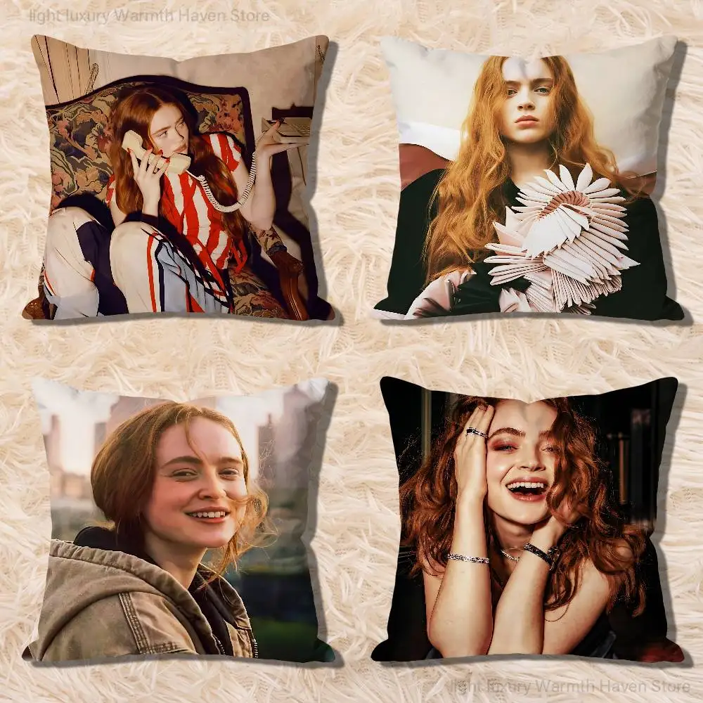 

Actor S-Sadie S-Sink Pillow Cases for Bedroom Living Room Sofa Home Decor Polyester Cushion Cover with Zipper
