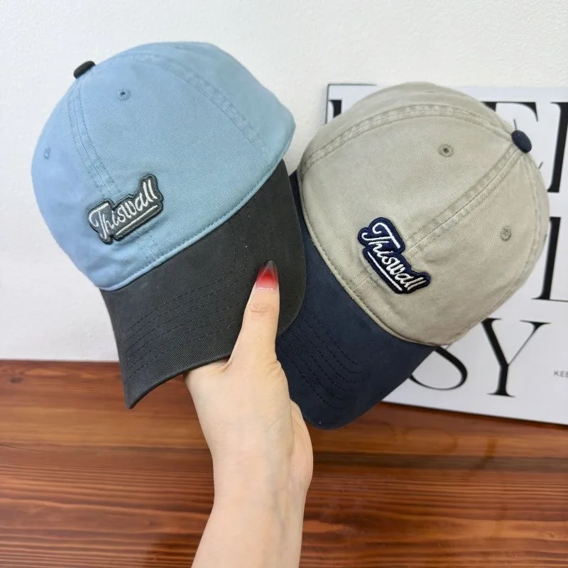 bone-de-beisebol-estilo-retro-americano-com-blocos-de-cores-e-letras-bordadas-para-homens-e-mulheres-bone-de-topo-macio-lavado-e-desgastado-versatil-para-atividades-ao-ar-livre-e-protecao-solar-bone-dad-hat-bordado-thiswall-disponivel-em-varias-cores-ajustavel-para-cabecas-grandes