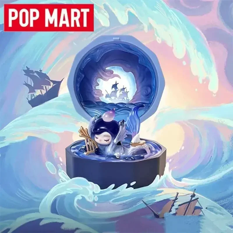 

POP MART Romantic Ring Box Series 4 Scene Set Trendy Blind Box Toys Mystery Box Guess Bag Toys Anime Figure Ornament Figurines