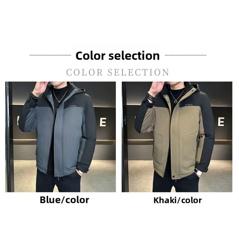 

Outdoor Middle-aged Casual Down Jacket Fashionable and Versatile Cotton-padded Jacket Autumn and Winter Comfortable Short Coat