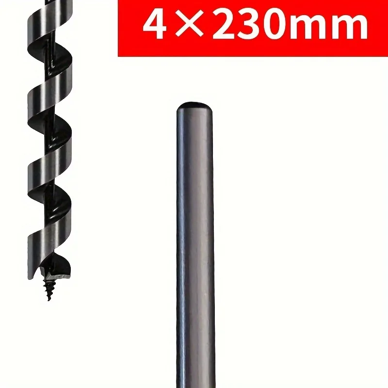 Brocas helicoidales HSS de 230/450/460/800/1100 mm, brocas de centrado para metal y acero, para cerraduras de puertas de madera, herramientas para trabajar la madera.