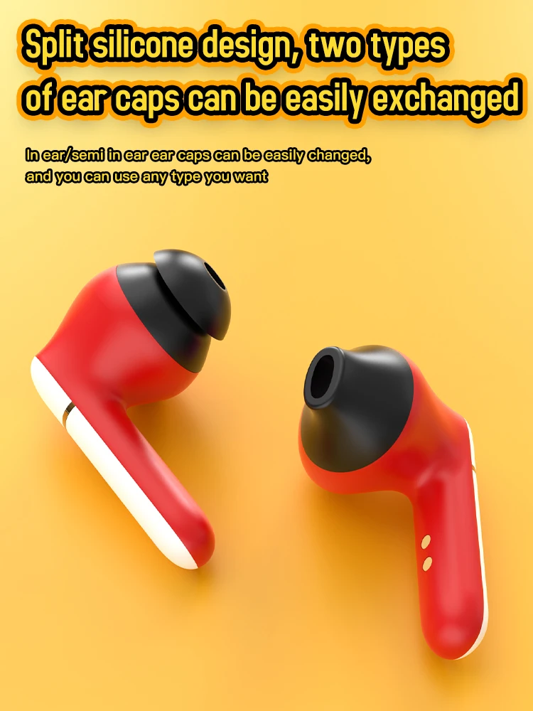 

50% OFF Choice For Sooyn Tws in-ear headphones ANC active noise reduction Battery life 8 hours F12 LZ-31 gaming earphones