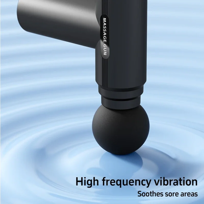 Mini Massage Gun Fascia Machine USB Charging Muscle Relaxation Vibrating Gun Rod Massage Fitness Equipment Fascia Gun