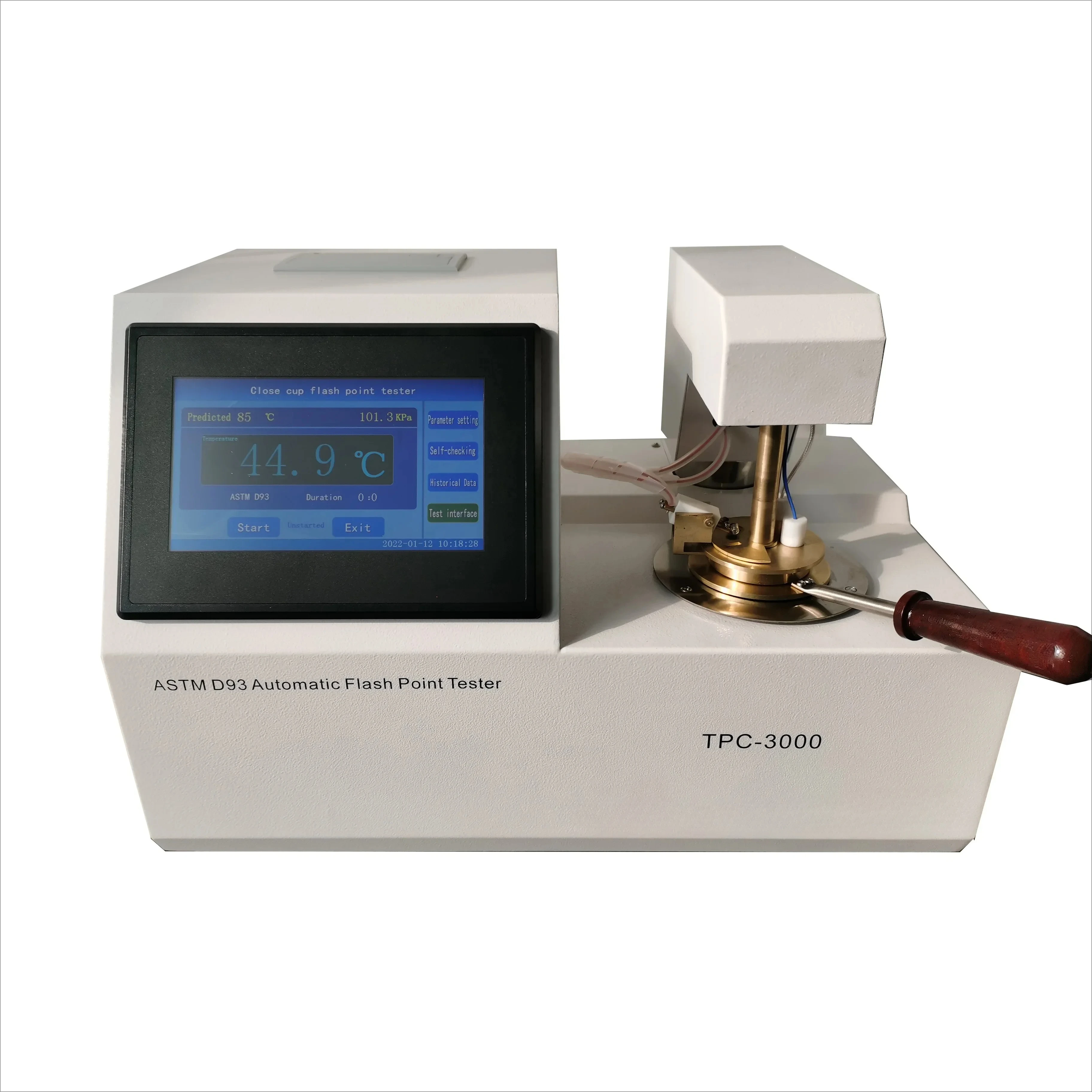

Certified ASTM D93 Closed Cup Fire and Flash Point Tester For Waste Oils