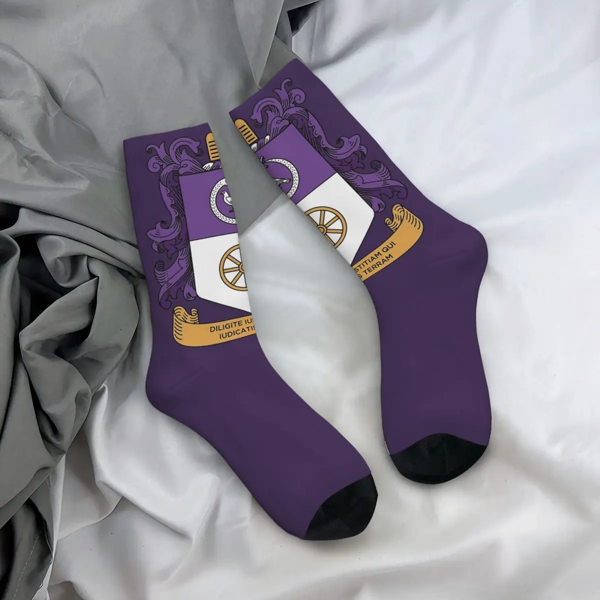 

Всесезонные чулки для экипажа Sinai House Swag, повседневные длинные носки, аксессуары для мужчин и женщин, подарок на день рождения