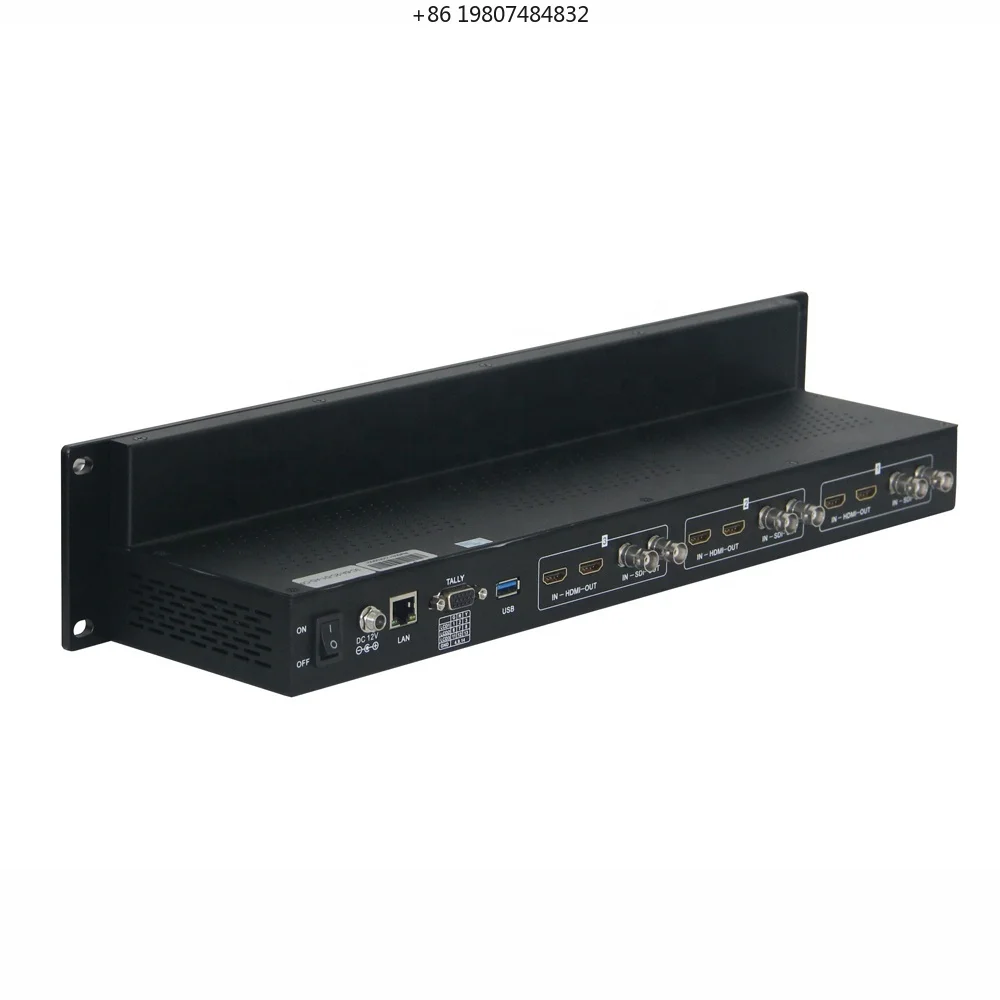 

HDMI Rack Mount Video Wall Broadcast Truck 60Hz IPS HDR New For Lilliput 2RU 5 Inch Triple Screen Full HD 3G-SDI 4K for