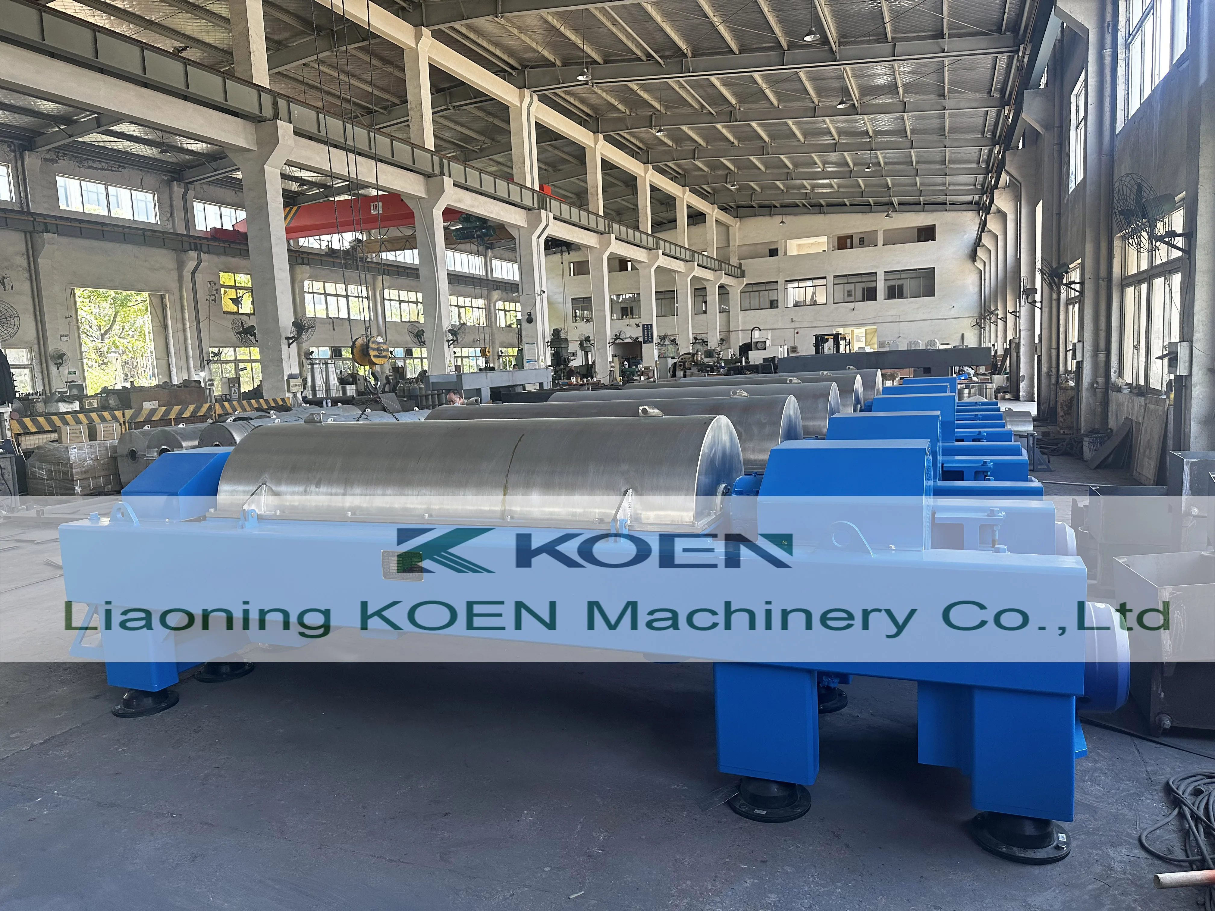 Factory Price Horizontal Spiral Sedimentation Sludge Dewatering Centrifuge Slurry Decanter Separator Machine