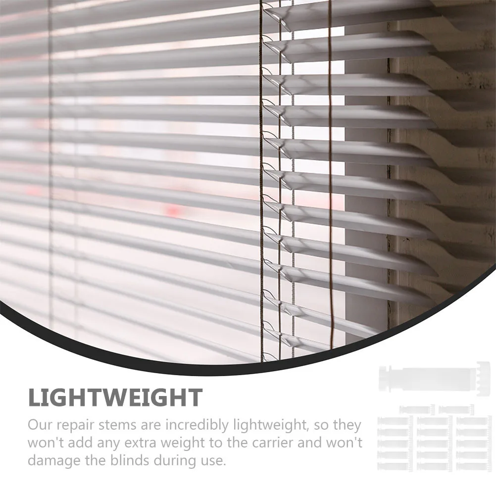 

18 set Vertical Blind Stem Replacement Repair Kit Lightweight Tabs Long-Term Use Easy Fix Tools Vertical Blinds
