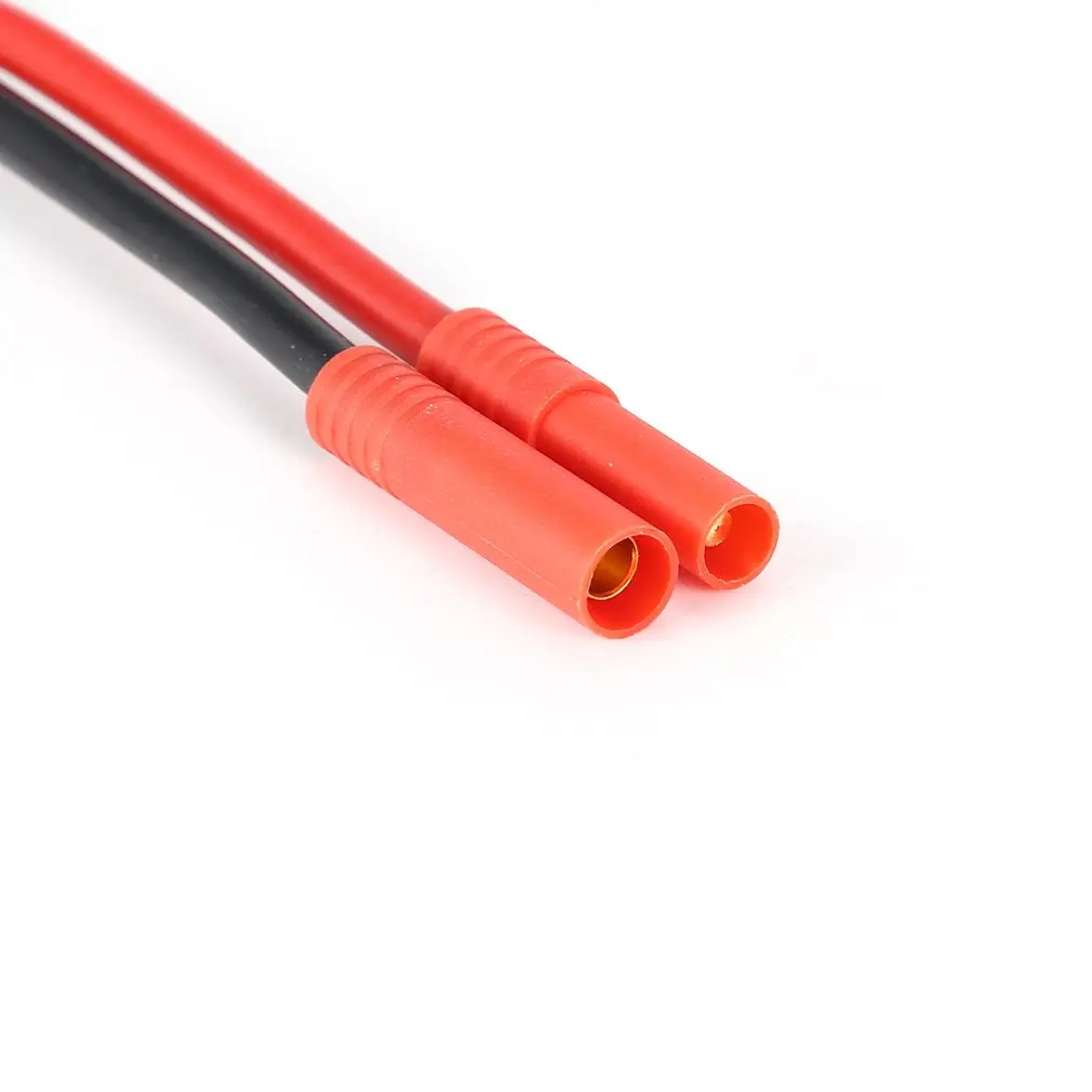 10PCS RC Lipo Batterij Connector Vrouw Naar Man TRX 12AWG 100mm Banaanstekker Adapter Draad 100mm Plastic HXT 4mm Bullet Voor RC Deel