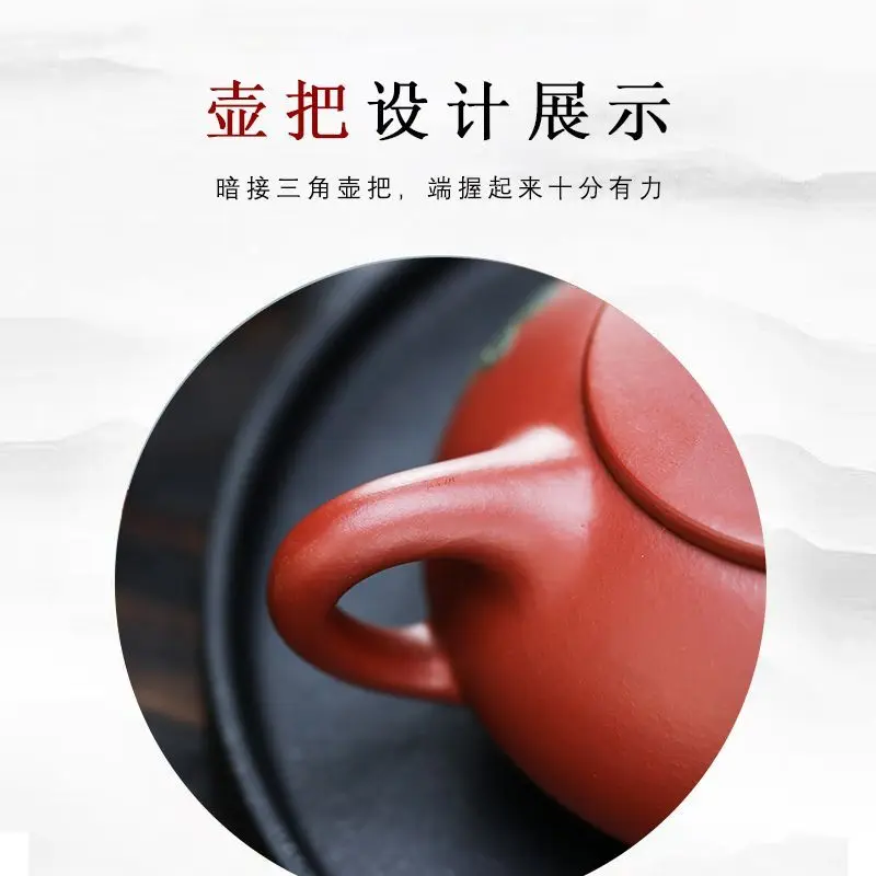 Tetera Paul's Teapot, hecha a mano con la más alta calidad, de piedra en forma de rana Da Hong Pao, una tetera Yixing Zisha de alta gama y la tetera Lotus Pond Moonlight.