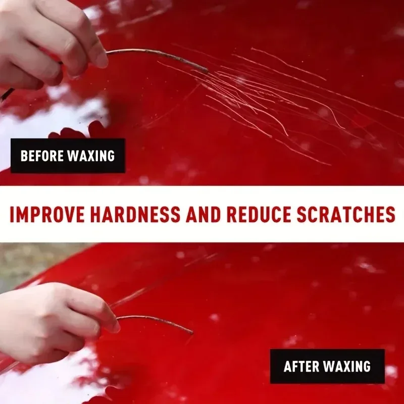 KJM 120g autokrasreparatiewas - eenvoudige doe-het-zelf-toepassing, professionele verfkrasverwijdering, herstelt glans en beschermt de afwerking