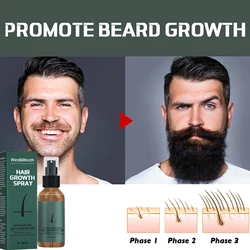 Beard Growth Oil for Men Hair Growth Products Thickener Nourishing Beard Grooming Treatment Beard Care And Anti-Hair Loss