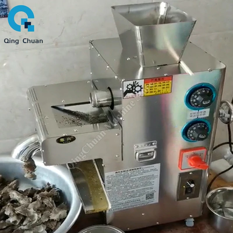 

Oil Press Machine Commercial 2500W 220V 110V Home Peanut Flaxseed Cold Squeezer Linseed Sunflower Seeds Extraction