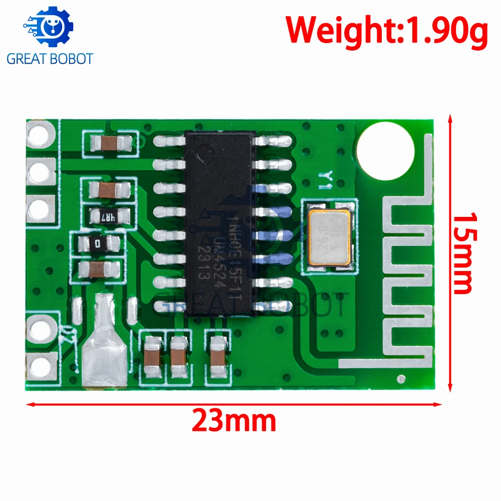 CA-6928 Mono Bluetooth 5.0 Audio Module 3.3-8V  Wireless Music Player Speaker Receiver Modified Amplifier Board