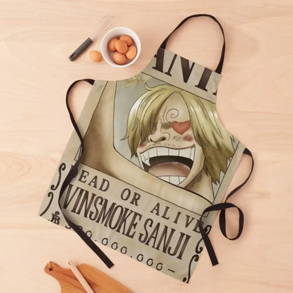 

Sanji second wanted Apron Kitchen And Home Items restaurant accessories Chef Accessory painters Apron