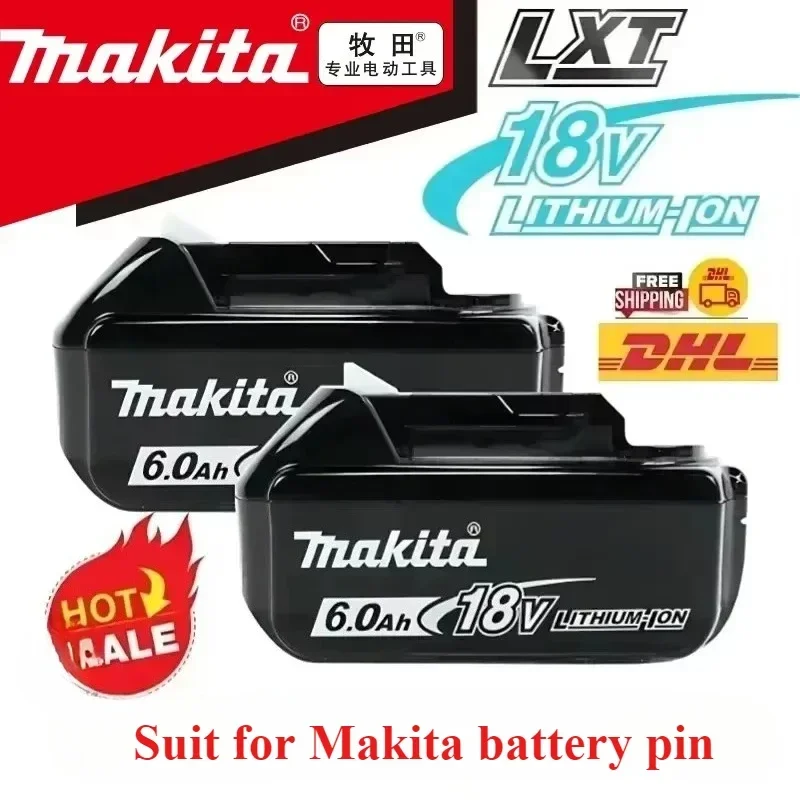 Caricabatterie al litio di ricambio per batterie Makita 18V BL1840 BL1830B BL1850B BL1850 BL1860 BL1815 Spedizione UE