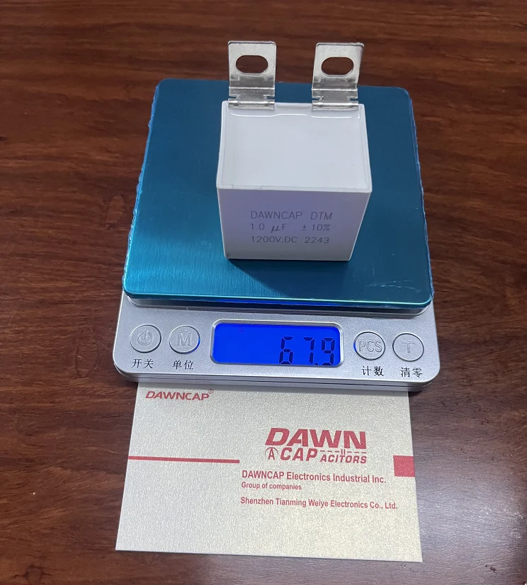 DAWNCAP DTM 1UF 1200VDC High Voltage Absorption Capacitor