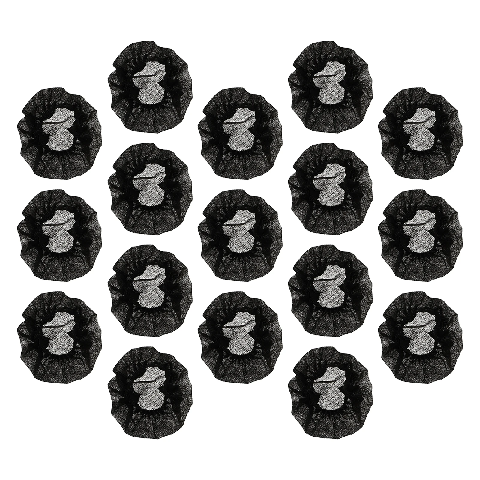 

100 Pcs Disposable Microphone Dust Covers Non Woven Protector Windproof Case KTV Singing Accessories