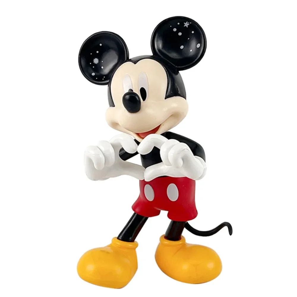 

Cute Cartoon Anime Mickey and Minnie Two Styles Heartbeat Couple Dolls High Quality Exquisite Cake Decorations Handmade Models